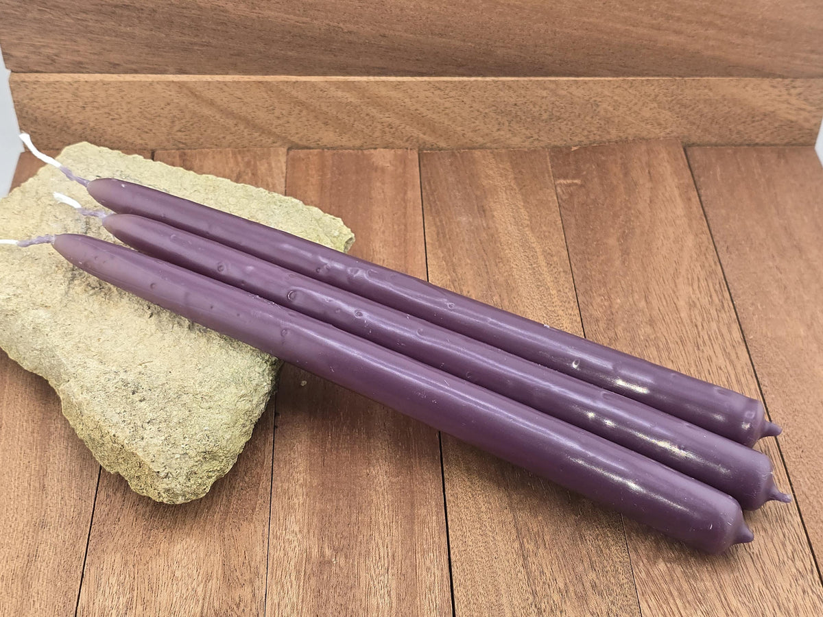 Handcrafted Coloured Beeswax Taper Candles | Locally Sourced & Eco-Friendly | Natural Elegance for Any Occasion