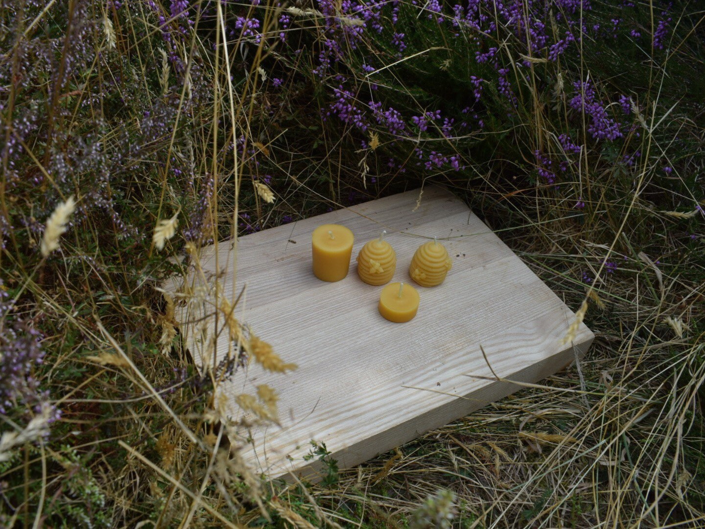 Beehives candles 100% beeswax.