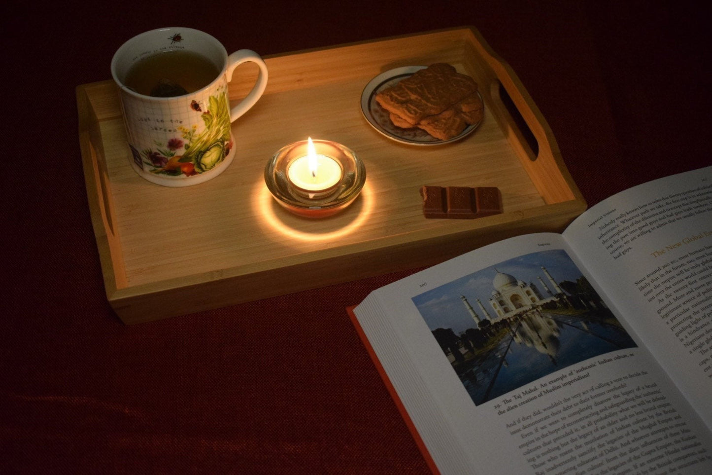 Scented handmade beeswax tealights