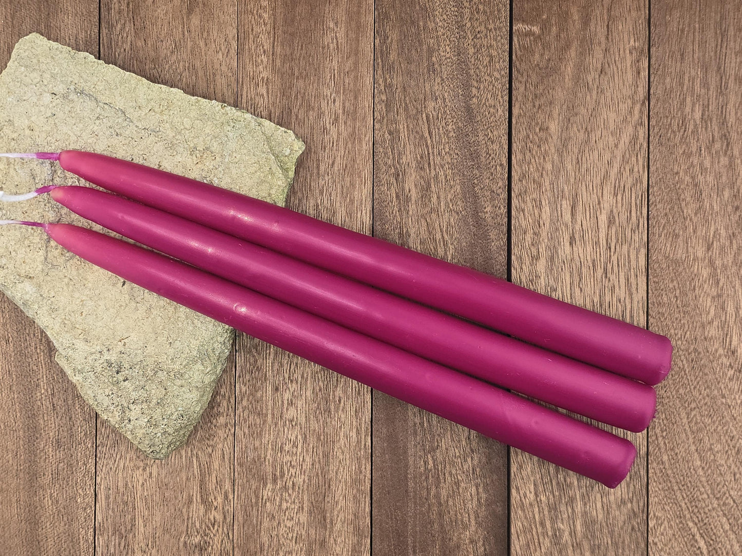 Handcrafted Coloured Beeswax Taper Candles | Locally Sourced & Eco-Friendly | Natural Elegance for Any Occasion